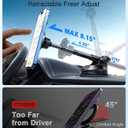 Military-GradeVANMASS for MagSafe Car MountUpgraded Strongest Magnetic&SuctionPhone Holder Cell Stand for Dashboard Windshield Vent, Tesla Truck Cradle for iPhone 17 Pro Max 16 15 14 13 12 Android