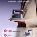 Jack ＆ Rose Travel Steamer Iron for Clothes,1200w Iron Steamer,Portable Handheld Travel Size Steamer iron,8S Fast Heat-Up，Large Ceramic Heat Panel