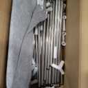 Portable Sauna Box, 2 Person Portable Steam Sauna for Home, Large Sauna Tent with 2 Steamer, Folding Chair for Relaxation-Black 