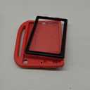 SUPLIK Kids Case for iPad 9th/8th/7th Generation - iPad 10.2 inch 2021/2020/2019 Case with Built-in Screen Protector, Durable Shockproof Handle Stand for Apple iPad 7/8/9 Gen, Red