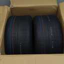 AR-PRO (2-Pack) 13X6.50-6 Lawn Mower Tires, Replacement 13X6.5-6 Smooth Tractor Turf Tire, 4 Ply Lawn Mower Tire Tubeless 480lbs Load Capacity, Fit for Most Riding Mower, Lawn Garden Tractors