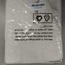 LAMIT 45 Inch Short Window Linen Curtains, Light Filtering Panels Back Tab and Rod Pocket Neutral Drapes for Cafe/Bathroom/Loft Room, Cream, 2 Panels, 34 x 45 Inch