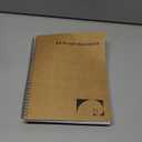 A4 Graph Paper Notebook, 2 Pack Large Spiral Grid Notebook, 200 Pages 100gsm Thick 5mm Square Paper Quad Notebook for Engineering, Math, Taking Notes, Drawing - Kraft Brown Cover, 8.5" x 11"