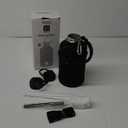 1 Gallon Water Bottle Insulated | Thickened Stainless Steel Vacuum Metal Water Jug | Portable Sports Large for Gym and Hiking with Straw, Carrier Bag, Handle Strap | BPA-Free 128 oz (Advanced Black)