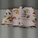 Farmhouse Floral Boho Kitchen Curtains 36 Inch Length Durable Flower, 3 Piece Set, Vibrant Colors Seasonal Kitchens Window Curtain Over Sink for Decor Blackout (54"W x 36"L (Pack of 1))