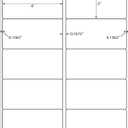 White Shipping 10 Labels Per Sheet, with Self Adhesive, FAB Labels for Laser and Inkjet Printers, Label Size 4 x 2 Inches, 10 Per Sheet (200 Sheets)