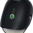 Medisana Hand Massager with Heat and Compression, Cordless Hand Massager for Arthritis and Carpal Tunnel Relief, Knuckle Stretching Massage, Birthday Christmas Gifts for Men Women Dad MomBlack