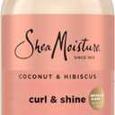 Shea Moisture Shampoo Coconut and Hibiscus, for Thick, Curly Hair, to Cleanse & Hydrate, 24 Fl oz