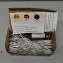 JMEXSUSS 100 LED String Lights Indoor Bedroom, 8 Modes Warm White Christmas Lights Plug in, 33ft Connectable Room Fairy Twinkle Light Outdoor for Mirror Room Home Garden Xmas Tree