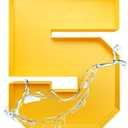 10inch Fillable Number Charcuterie Washable Sweet Food Box Birthday Centerpiece Decoration (Gold, Number 5)