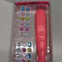 Hair Gem Stamper Kit, Bling Hair Jewels for Girls Toys, Hair Styling Tool with Reusable Shining Diamonds, Birthday Gifts Toys for Girls Ages 3 4 5 6 8-12