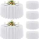 Table cloth, 120 in, Round, 6 pcs