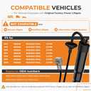 Autoexact Power Liftgate Struts Fit for 2014-2020 Nissan Rogue, Electric Tailgate Lift Support, Rear Hatch Trunk Struts Shock, Aircraft-Grade Aluminum, Replaces 905614BA4A 905614BA3A 905614BA1A, 1Pair