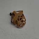 BARKLESS Dog Muzzle, Basket Muzzle for Biting, Chewing and Scavenging, Humane Cage Mouth Cover, Perfect for Grooming and Training Large Aggressive Reactive Dogs (L, Brown)