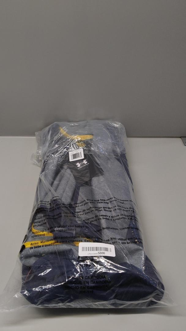 Under Armour Undeniable 5.0 Duffle (Small, Gray/blue/ Yellow )