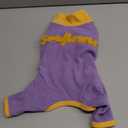 T'CHAQUE Sticky Hair Cat Onesie Pajamas, Soft Long Sleeve Cat Clothes, Anti-Shedding, Surgery Recovery Suit, Wound Protection & Preventing Licking, Kitten Sweaters for Male & Female, Purple-M