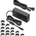 Gonine Laptop Charger 90W AC Adapter, Compatible with HP Lenovo Dell Acer Asus Toshiba Gateway Chromebook LCD Monitor Speaker Adjustable Output Voltage DC 19V 19.5V 20V 18.5V Universal Power Supply.