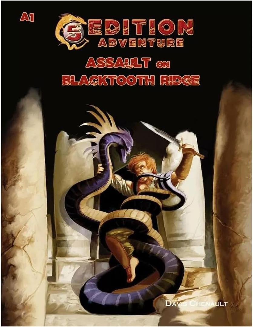 Troll Lord Games 5th Edition Adventures: A1 Assault on Blacktooth Ridge