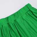 GRAJTCIN Cheerleader Costume for Women Cheerleading Outfit School Cheer Uniform Adult Halloween Party Dress up (Green, S)