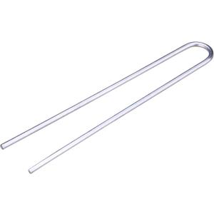 2 x Raindrip R396CB 1/4-Inch Tubing Hold-Down Stake, 3-1/2-Inch Long, Metal, for Drip Irrigation Supply Tubing, Dripline, and Drip Systems, 20-Pack, Galvanized Steel