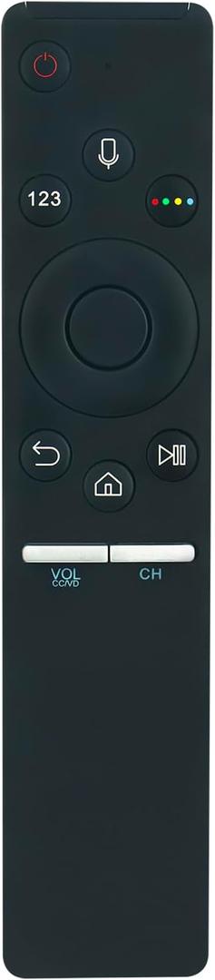 Replaced Voice Remote fit for Samsung TV UN49NU8000F UN55NU740DF UN55NU8000F UN55NU800DF UN55NU8500F UN65NU740DF UN65NU8000F UN65NU800DF UN65NU8500F UN75NU800DF UN82NU800DF UN75MU630D UN65NU8500FXZA
