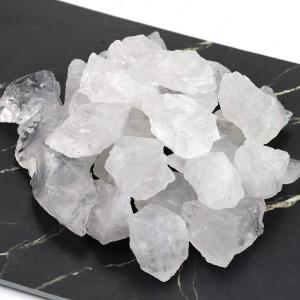 2lb/950g Rough Natural Clear Quartz Stone Raw Stone Gemstone Crystal Rock for Cabbing,Tumbling,Cutting,Polishing,Lapidary,Wire Wrapping,Healing Reiki,Jewelry Making,Decoration(White)