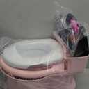 The First Years Disney Minnie Mouse Potty Training Toilet and Toddler Toilet Seat - Toilet Training Potty with Fun Flushing and Cheering Sounds,Pink