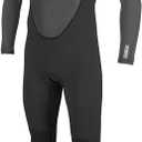 O'Neill Men's Reactor-2 3:2mm Back Zip Full Wetsuit, Lightweight Warmth and Flexibility for All Water Activities (Black, XL)