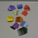 (10 Pack) Professional Hair Clipper Guards Cutting Guides Compatible with Most Wahl Clipper- From 1/16" To 1"