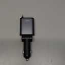 LISEN Car Charger USB C Fast Charge, Retractable Car Charger USB C [98% Space-Smart] Valentines Day Gifts Car Accessories for Him Her Women Men Phone Type C Car Charging for iPhone 17 16 15 Samsung