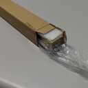 Frameless Shower Door Support Bar, Stainless Steel Wall-to-Glass Support Arm to Fixed Shower Glass Panel, for 1/4"-3/8" (6-10 mm) Door, 180° Pivot & Stow-Flat Mode (Brushed Gold, 27.6-inch(700mm))