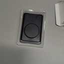 AUROX for MagSafe Wallet Stand, Magnetic Wallet Stand, for Magsafe Phone Grip Card Holder, Magnetic Card Wallet Holder with Collapsible Phone Grip, for iPhone 16 15 14 13 12 Series, Fit 3 Cards, Black