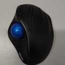 TECKNET Pro Wireless Trackball Mouse, Bluetooth Mouse with Ergonomic Thumb Control, USB-C Rechargeable, RGB Light Mice with Adjustable DPI, 3-Device Connectivity (BT or 2.4G),for PC/Mac/Laptop - Black