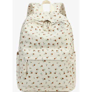 School Backpack for Teen Girls Bookbags Elementary High School Corduroy Laptop Bags Women Travel Daypacks