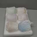 Stemless Wine Glasses Set of 6 - Hand Blown Colored Short Wine Tumblers - 15 oz Elegant Sparkling Wine Glass - Unique Gift for Birthday,Wedding, Mother’s Day