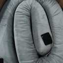 Willpo CertiPUR-US Memory Foam Camping Mattress with Travel Bag and 2 Interchangeable Covers, Lightweight Portable Sleeping Pad for Tents, Guest Beds, Home (Twin / 75.2"*38.19"*3", Grey)