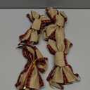 Geosar 4 Pcs Christmas Buffalo Plaid Bows Decorations 6 Inch Christmas Burlap Gingham Craft Bows Xmas Tree Decorative Wreath Decor for Crafts Xmas Party Birthday Decor(Red and Black,Classic)