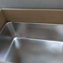 Stainless Steel Litter Box,XXL Metal Cat Litter Box for Big Cats 8IN Deep, Cat LitterBox High Sided Pet Toilet Easy to Clean,Cats Litter Pan for Adult Cats,Non Stick, No Smell