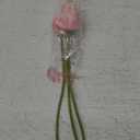 Rikyo 1 Stem 11" Bouquets Artificial Flowers Poppy Flowers,No Fade PU Fake Wild Flowers for Kitchen Table Centerpiece Vase,Home Greenery Wedding Holding Flowers Backdrop Arch Wall(Pink)