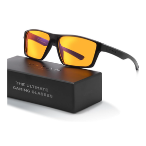 Titan Gaming Glasses, Anti Blue Light Glasses Men, UV400 Protection Blue Light Blocking Glasses for Computer Eye Strain