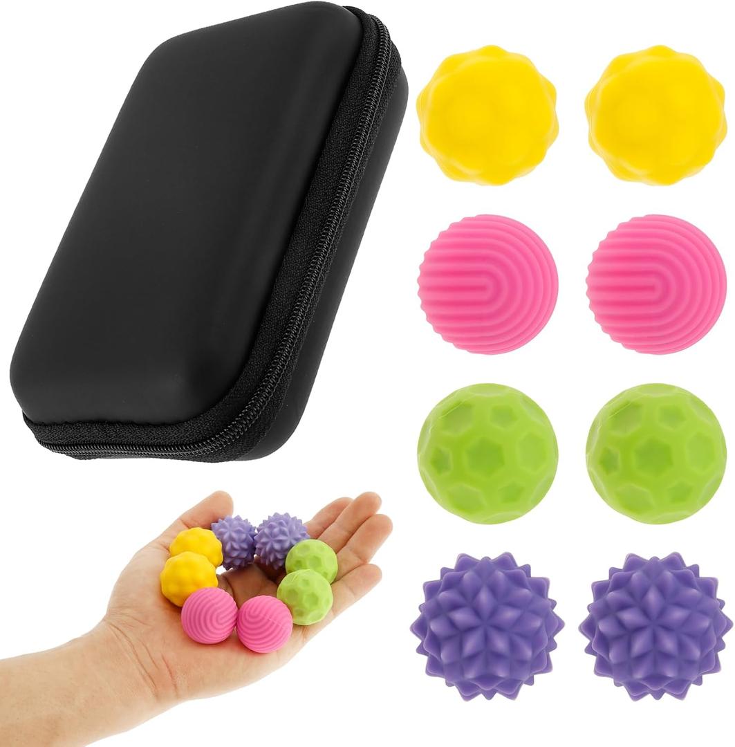 Magnetic Silicone Balls Fidget Toys for Adults Teens，6PCS Stress Relief Sensory Toys