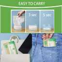 2 x Generic Toilet Seat Covers Paper Flushable, 120pcs Travel Disposable Toilet Seat Covers for Adults Kids Potty Training, 100% Biodegradable Travel Accessories for Public Restrooms, Airplane, Camping