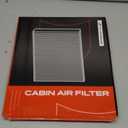 A-Premium Cabin Air Filter with Activated Carbon Compatible with Chevy, GMC, Cadillac & Buick - Camaro, Colorado, Equinox, Impala, Malibu, Silverado, Traverse, Sierra, Yukon, Escalade, ATS, Enclave