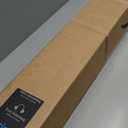 Smart Motorized Blinds with Remote, Cordless No-Drill Automatic Roller Shades, Blackout Electric Blind for Windows, White, 34.5 x 72