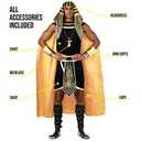 Morph Deluxe Egyptian Pharaoh Costume for Men - Adult Pharaoh Halloween Outfit - Ancient Egyptian Dress Up (Medium)
