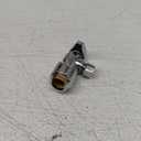 SharkBite Max 1/2 x 3/8 Inch Compression Angle Stop Valve, Quarter Turn, Push to Connect Brass Plumbing Fitting, PEX Pipe, Copper, CPVC, PE-RT, HDPE, UR23036