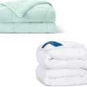 Bedsure 1 King Duvet Insert and 1 King Cooling Comforter