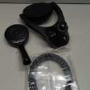 Delta 5-Setting HydroRain 2-in-1 Dual Shower Head with ProClean Spray, Matte Black High Pressure Shower Head with Handheld Spray, 1.75 GPM Flow Rate, Matte Black 75419BL