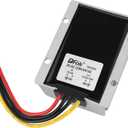 DROK Boost Buck Converter 9V-36V to 12V 20A 240W Aluminium Shell Waterproof Auto Step Up Down Voltage Regulator 12V Volt Transformer for Car Audio Solar Power System LCD Television LED Display Screen