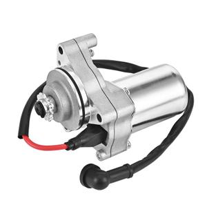 Trkimal 3 Bolt Starter Motor with Cable for 50cc 70 cc 90cc 100 cc 110cc 125 cc Dirt Bikes Go Karts ATVs Pit Bike Dune Buggy Sandrail Quad 4 Wheelers SSR Roketa Taotao Coolster Jonway SunL, 2 Pack